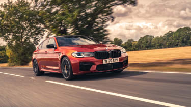 BMW M5 Competition 2020 Front Quarter